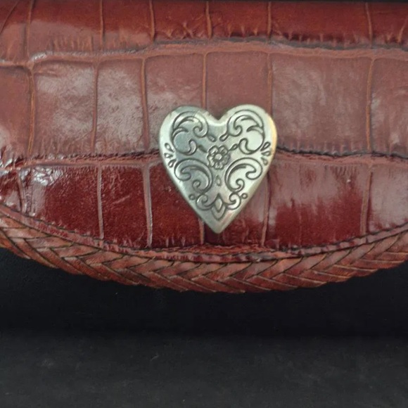 Vintage Brighton Black and Brown Women's Eyeglass Case - Picture 5 of 5